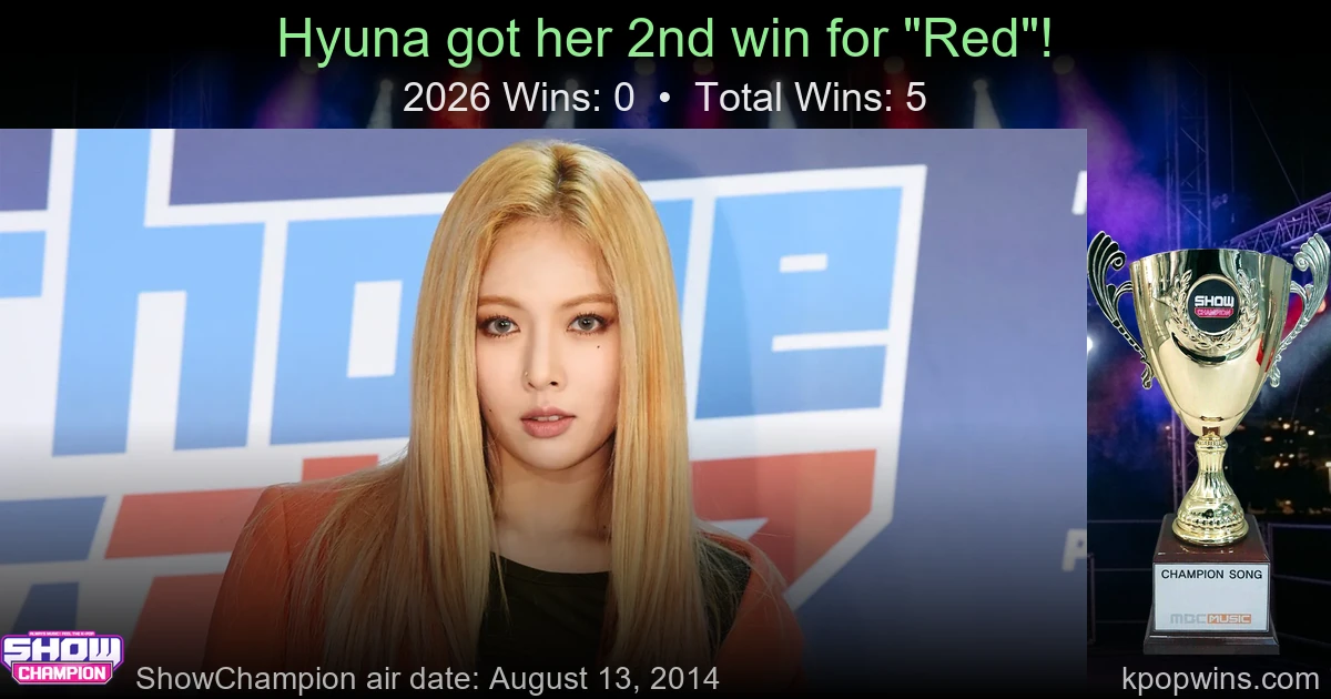 Hyuna - Red