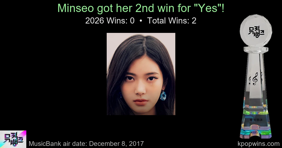 Minseo - Yes