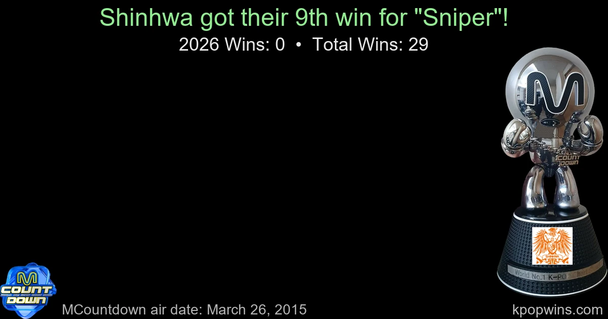Shinhwa - Sniper