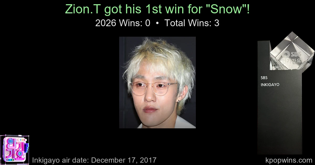Zion.T - Snow