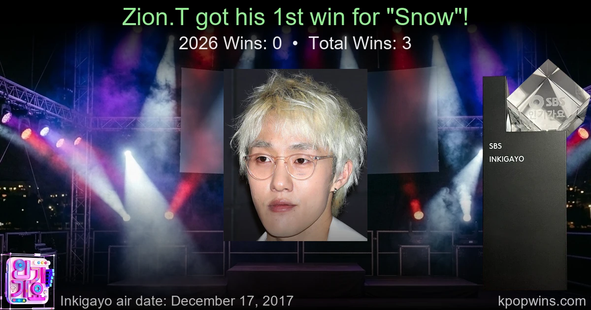 Zion.T - Snow